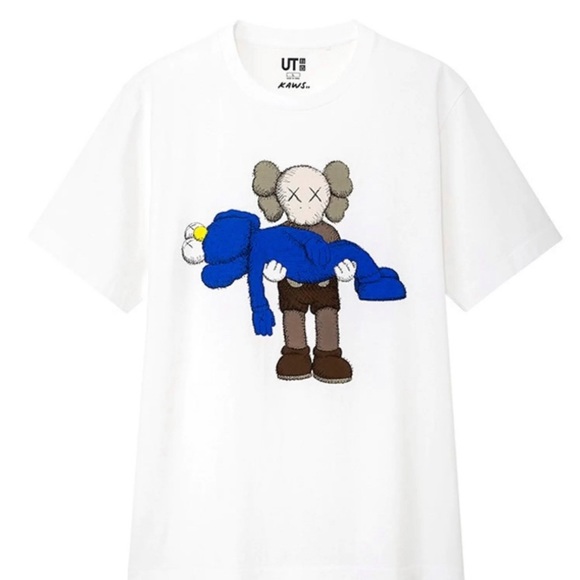 Kaws X Uniqlo Gone Tee White US Size XL Brand New And Sealed - Picture 1 of 3